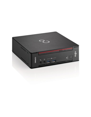 Fujitsu ESPRIMO Q556 DDR4-SDRAM i5-6400T mini PC Intel® Core™ i5 8 GB 500 GB Hard Disk Ibrido Windows 7 Professional Nero