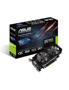 ASUS GTX750TI-OC-2GD5 NVIDIA GeForce GTX 750 Ti 2 GB GDDR5 2
