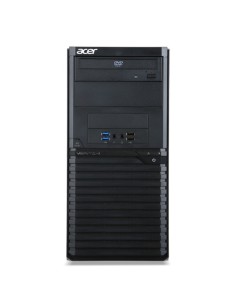 Acer Veriton M M2640G DDR4-SDRAM i3-6100 Intel® Core™ i3 4 GB 1000 GB HDD Windows 7 Professional PC Nero