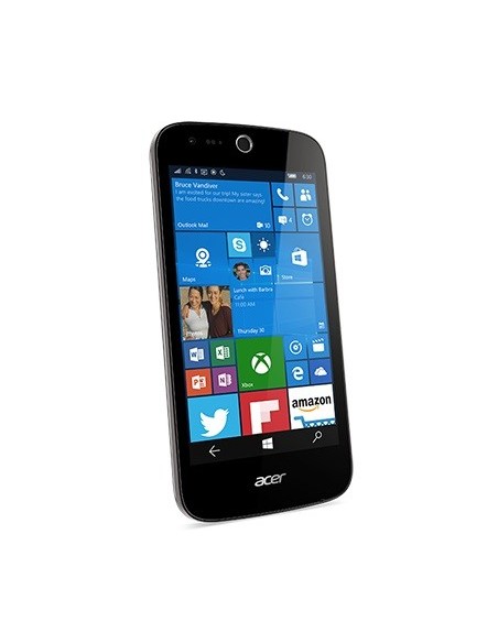Acer Liquid M330 DIS 4.5 BLACK 11,4 cm (4.5") Doppia SIM Windows 10 4G Micro-USB 1 GB 8 GB 2000 mAh Nero