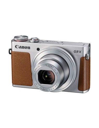 Canon PowerShot G9 X 1" Fotocamera compatta 20,2 MP CMOS 5472 x 3648 Pixel Marrone, Argento
