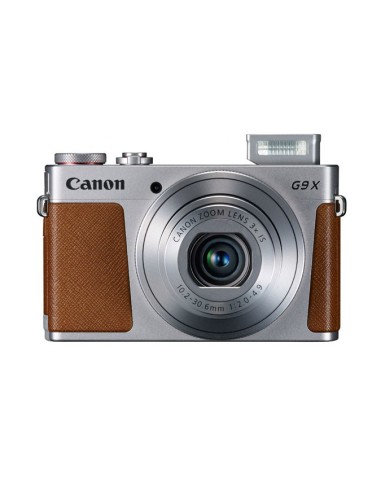 Canon PowerShot G9 X 1" Fotocamera compatta 20,2 MP CMOS 5472 x 3648 Pixel Marrone, Argento