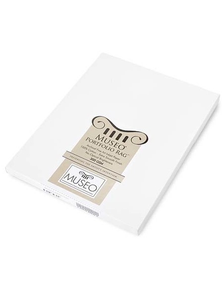 Canon Museo Portfolio Rag 300g m 48.3cm 25sht carta fotografica Bianco Opaco
