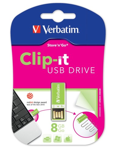 Verbatim 43936 unità flash USB 8 GB USB tipo A 2.0 Verde