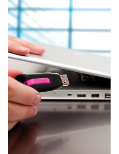 Verbatim V3 USB Drive 16GB unità flash USB USB tipo A 3.2 Gen 1 (3.1 Gen 1) Nero, Rosa