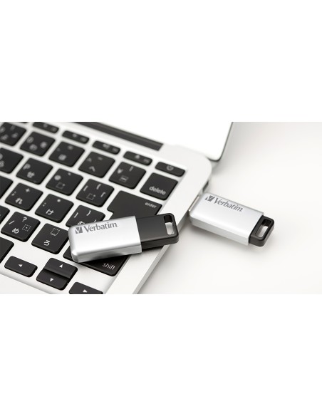 Verbatim Secure Pro - Memoria USB 3.0 da 16 GB - Argento