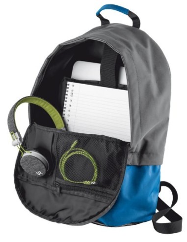 Trust 20102 zaino Nero, Blu