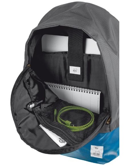 Trust 20102 zaino Nero, Blu