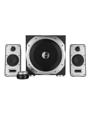 Trust Byron 2.1 60 W Nero, Argento 2.1 canali