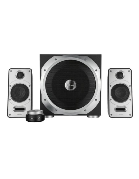 Trust Byron 2.1 60 W Nero, Argento 2.1 canali
