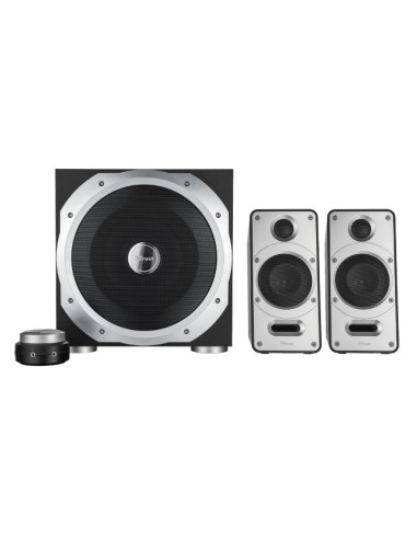 Trust Byron 2.1 60 W Nero, Argento 2.1 canali
