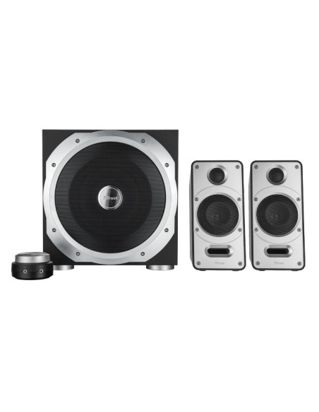 Trust Byron 2.1 60 W Nero, Argento 2.1 canali