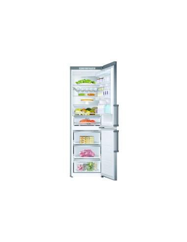 Samsung RB38J7139SR frigorifero con congelatore Libera installazione 382 L Acciaio inossidabile