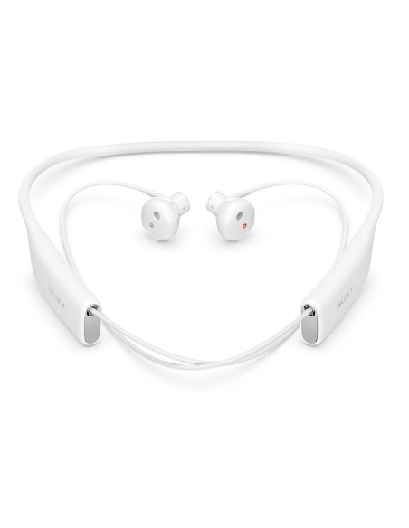 Sony SBH70 Auricolare Wireless In-ear, Passanuca Musica e Chiamate Micro-USB Bluetooth Bianco