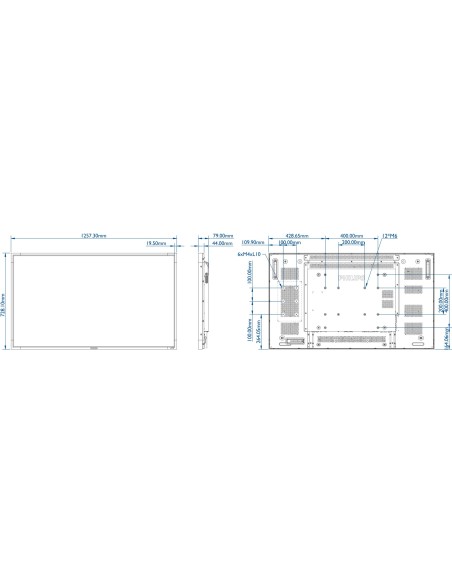 Philips Signage Solutions Display Multi-Touch BDL5556ET 00
