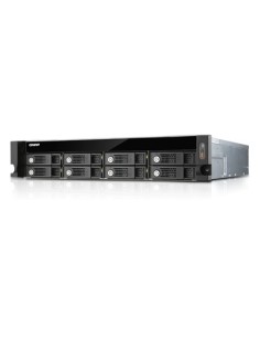 QNAP TS-853U-RP server NAS e di archiviazione Armadio (2U) Collegamento ethernet LAN Nero, Grigio