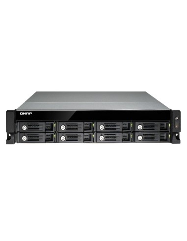 QNAP TS-853U-RP server NAS e di archiviazione Armadio (2U) Collegamento ethernet LAN Nero, Grigio