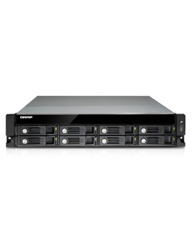 QNAP TS-853U-RP server NAS e di archiviazione Armadio (2U) Collegamento ethernet LAN Nero, Grigio