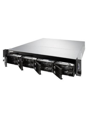 QNAP TS-853U-RP server NAS e di archiviazione Armadio (2U) Collegamento ethernet LAN Nero, Grigio