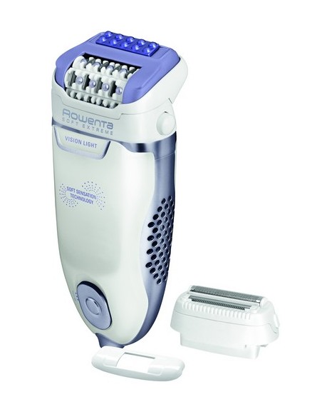 Rowenta EP7530 epilatore 24 pinzette Porpora, Bianco