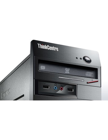 Lenovo ThinkCentre M73 DDR3-SDRAM i5-4460 Mini Tower Intel® Core™ i5 4 GB 500 GB HDD Windows 7 Professional PC Nero