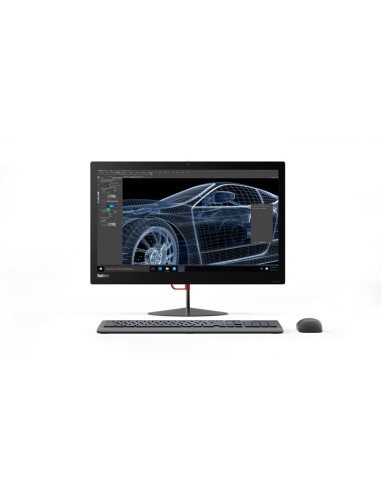Lenovo ThinkCentre X1 Intel® Core™ i5 60,5 cm (23.8") 1920 x 1080 Pixel 8 GB DDR4-SDRAM 500 GB Hard Disk Ibrido PC All-in-one