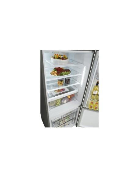 LG GBB547PZYZH frigorifero con congelatore Libera installazione 406 L Acciaio inossidabile