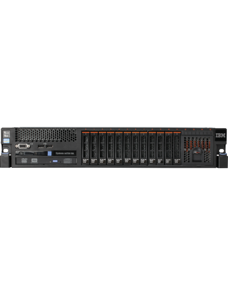 Lenovo System x3750 M4 server 25,6 TB 2,4 GHz 16 GB Armadio (2U) Famiglia Intel® Xeon® E5 900 W DDR3-SDRAM