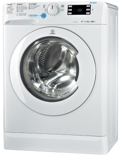 Indesit XWSE 81283X WWGG IT lavatrice Caricamento frontale 8 kg 1200 Giri min Bianco