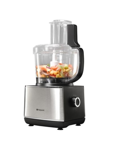 Hotpoint FP 1009 AX0 robot da cucina 1000 W 2,6 L Acciaio inossidabile
