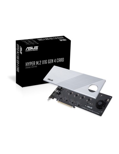 ASUS Hyper M.2 x16 Gen 4 scheda di interfaccia e adattatore Interno