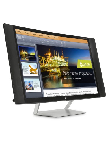 HP Monitor curvo EliteDisplay S270c da 68,6 cm (27")