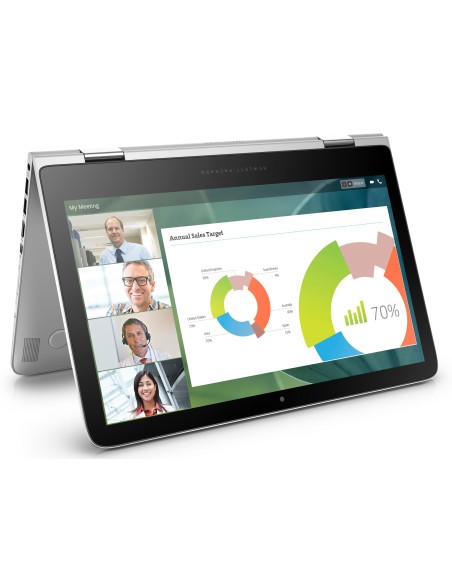 HP Spectre Pro x360 G1 Ibrido (2 in 1) 33,8 cm (13.3") Full HD Intel® Core™ i5 8 GB LPDDR3-SDRAM 256 GB SSD Wi-Fi 5 (802.11ac)
