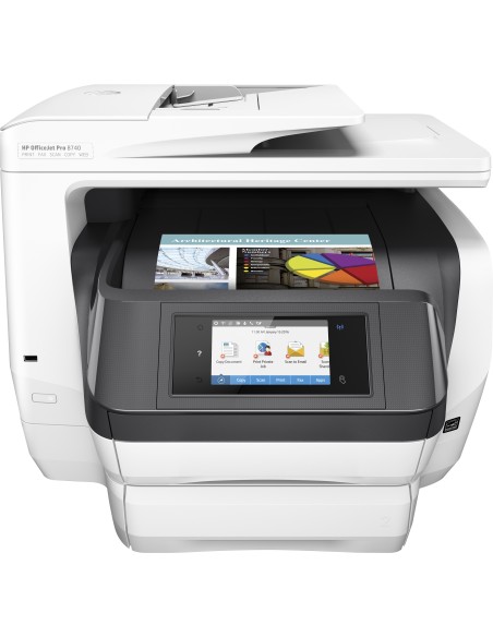 HP OfficeJet 8740 Getto termico d'inchiostro A4 2400 x 1200 DPI 24 ppm