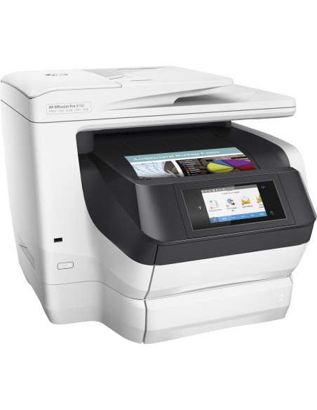 HP OfficeJet 8740 Getto termico d'inchiostro A4 2400 x 1200 DPI 24 ppm