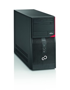 Fujitsu ESPRIMO P556 DDR4-SDRAM i7-6700 Micro Tower Intel® Core™ i7 8 GB 1000 GB HDD Windows 7 Professional PC Nero, Rosso 2