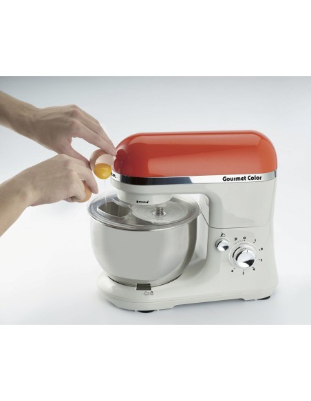 Ariete Gourmet Color robot da cucina 1000 W 4 L Arancione, Bianco