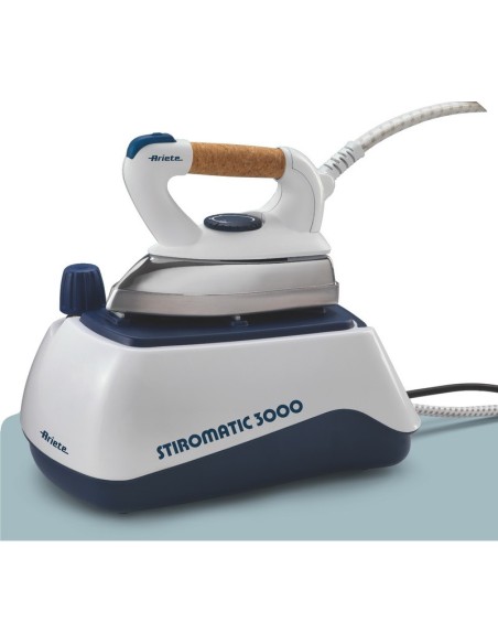 Ariete Stiromatic 3000 0,8 L Alluminio Blu, Bianco