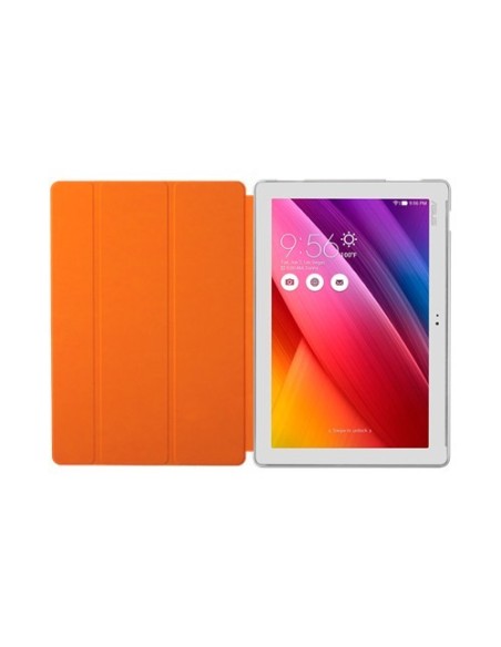 ASUS ZenPad 10 TriCover 25,4 cm (10") Custodia a libro Arancione, Bianco