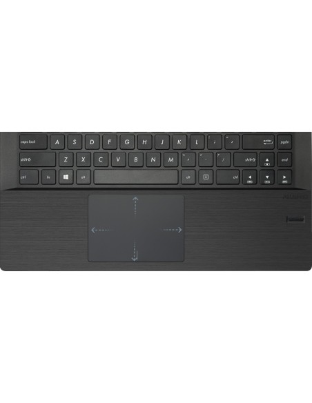 ASUSPRO P2530UA-XO0119E Computer portatile 39,6 cm (15.6") Intel® Core™ i5 4 GB DDR4-SDRAM 500 GB HDD Windows 10 Pro Nero
