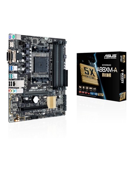ASUS A88XM-A USB 3.1 A88X Socket FM2+ micro ATX