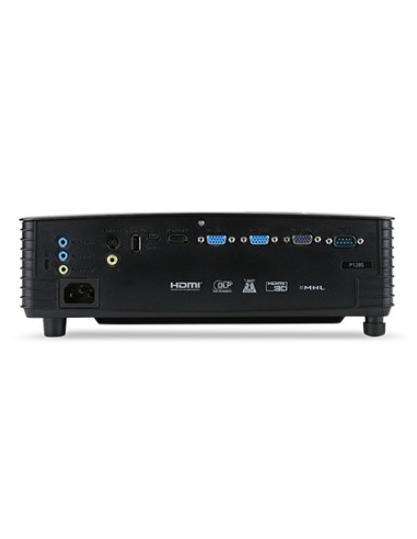 Acer P1285 videoproiettore Proiettore a raggio standard 3200 ANSI lumen DLP XGA (1024x768) Compatibilità 3D Nero