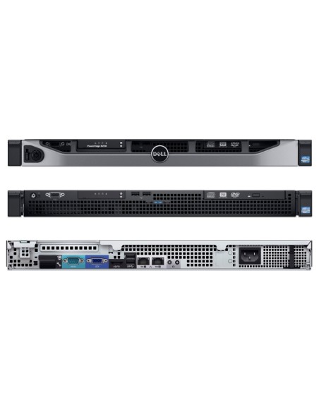 DELL PowerEdge R220 server 3,1 GHz 4 GB Rack (1U) Famiglia Intel® Xeon® E3 v3 250 W DDR3-SDRAM