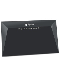 Digicom RVW300-K01 router wireless Fast Ethernet Banda singola (2.4 GHz) 4G Nero