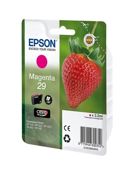 Epson Strawberry 29 M cartuccia d'inchiostro 1 pz Originale Resa standard Magenta