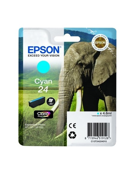 Epson Elephant Cartuccia Ciano