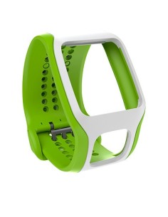 TomTom Cinturino regolabile - Cardio (Verde Bianco)