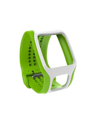 TomTom Cinturino regolabile Cardio Verde Bianco