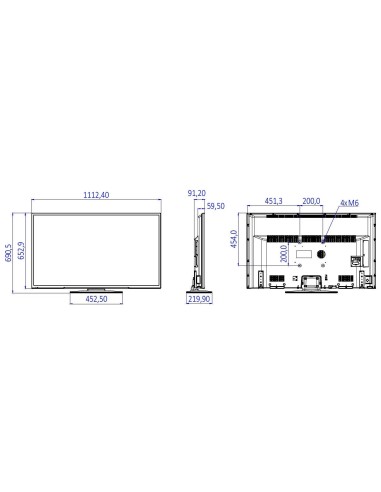 Philips 49HFL2839T 12 TV Hospitality 124,5 cm (49") Full HD 330 cd m² Nero 16 W