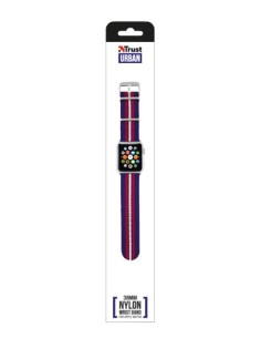 Trust 20991 accessorio indossabile intelligente Band Blu, Rosso, Bianco Nylon 2